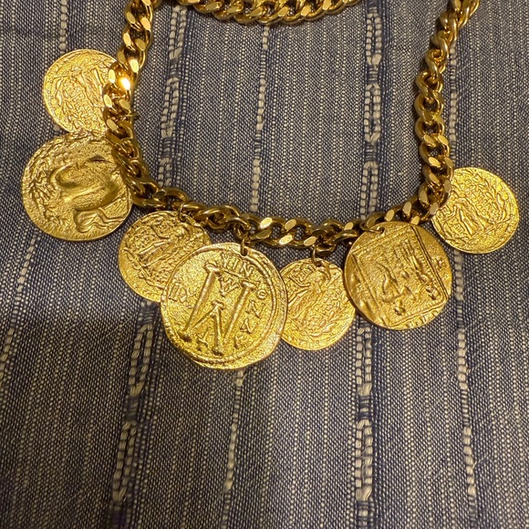 Vintage Ancient Coin necklace - Picture 2 of 4